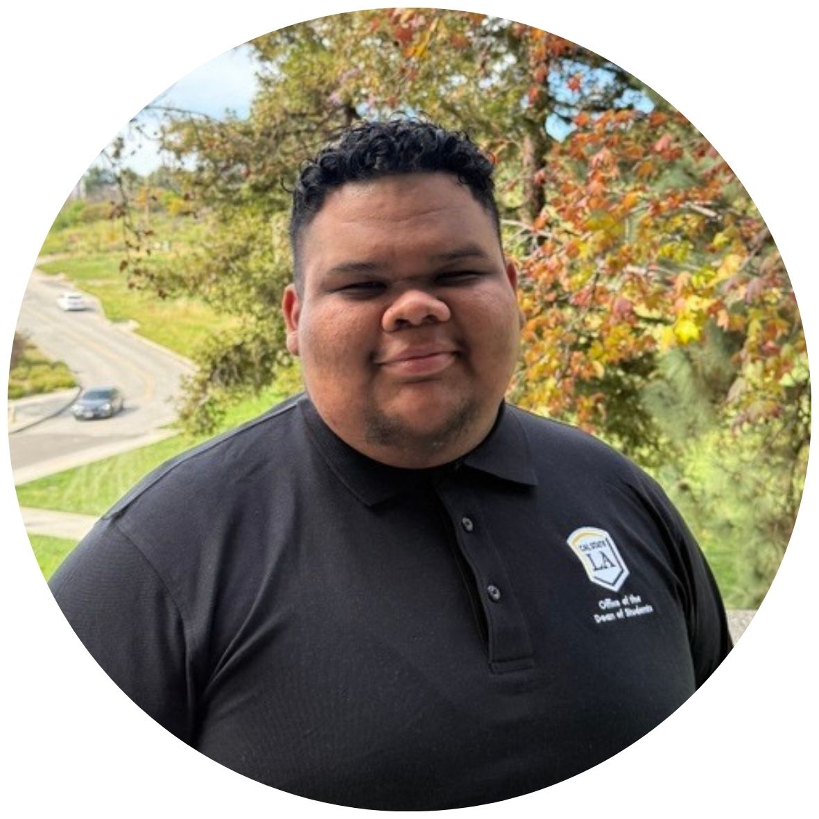 Student advisory council member Alejandro Herrera