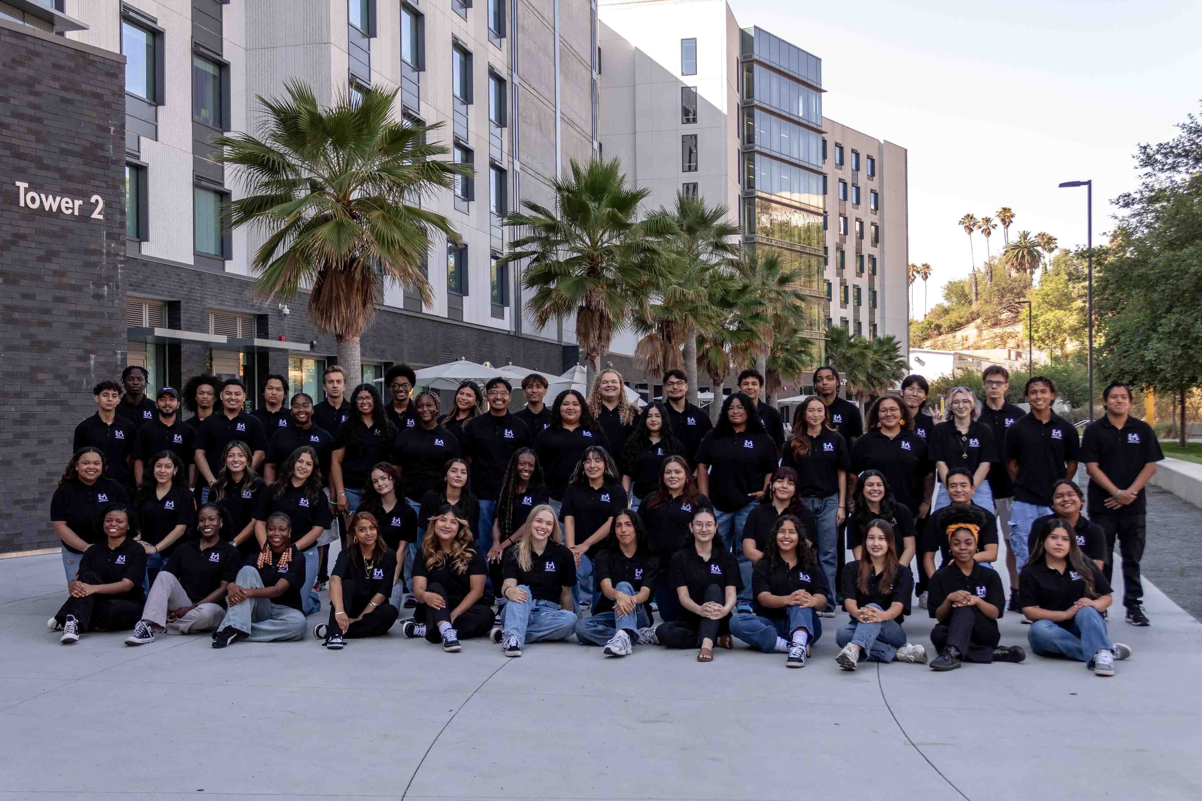 2025-2026 Resident Assistants group photo.