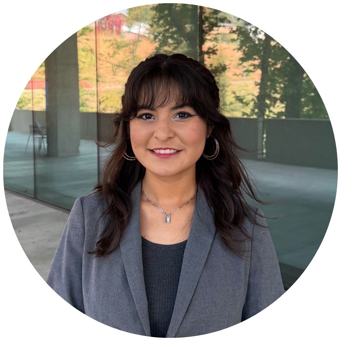 Student advisory council member Natalie Torres