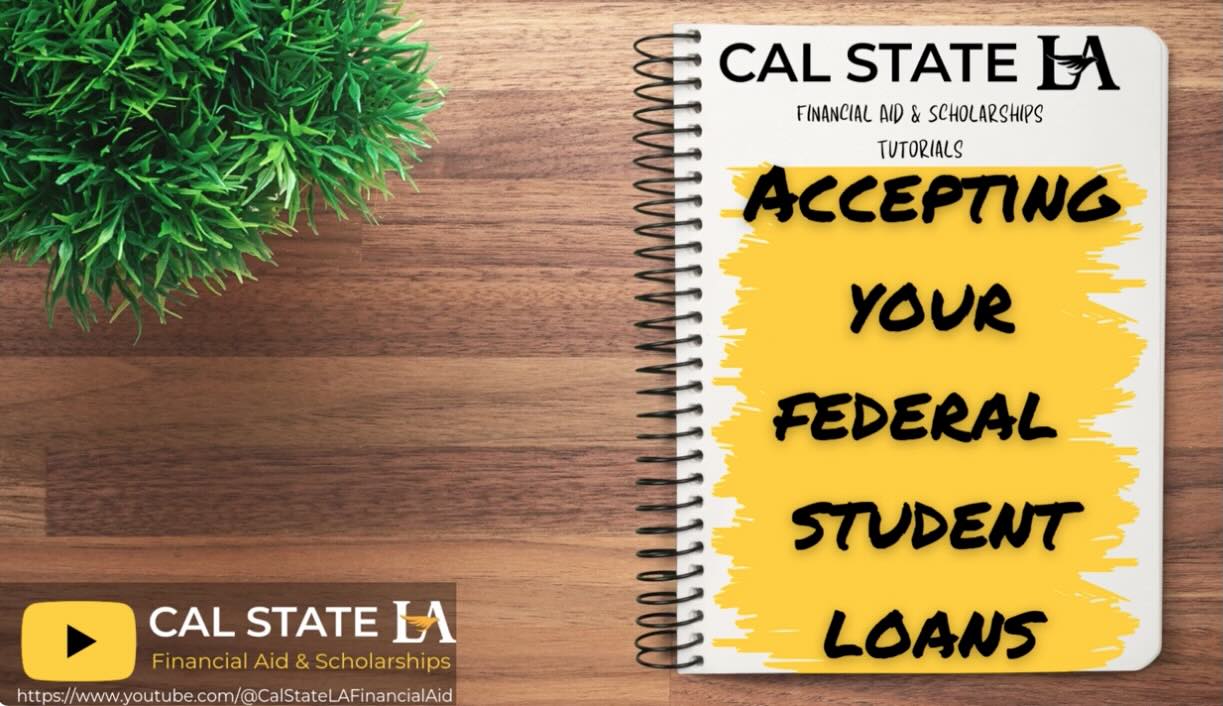 Accepting your Federal Loans