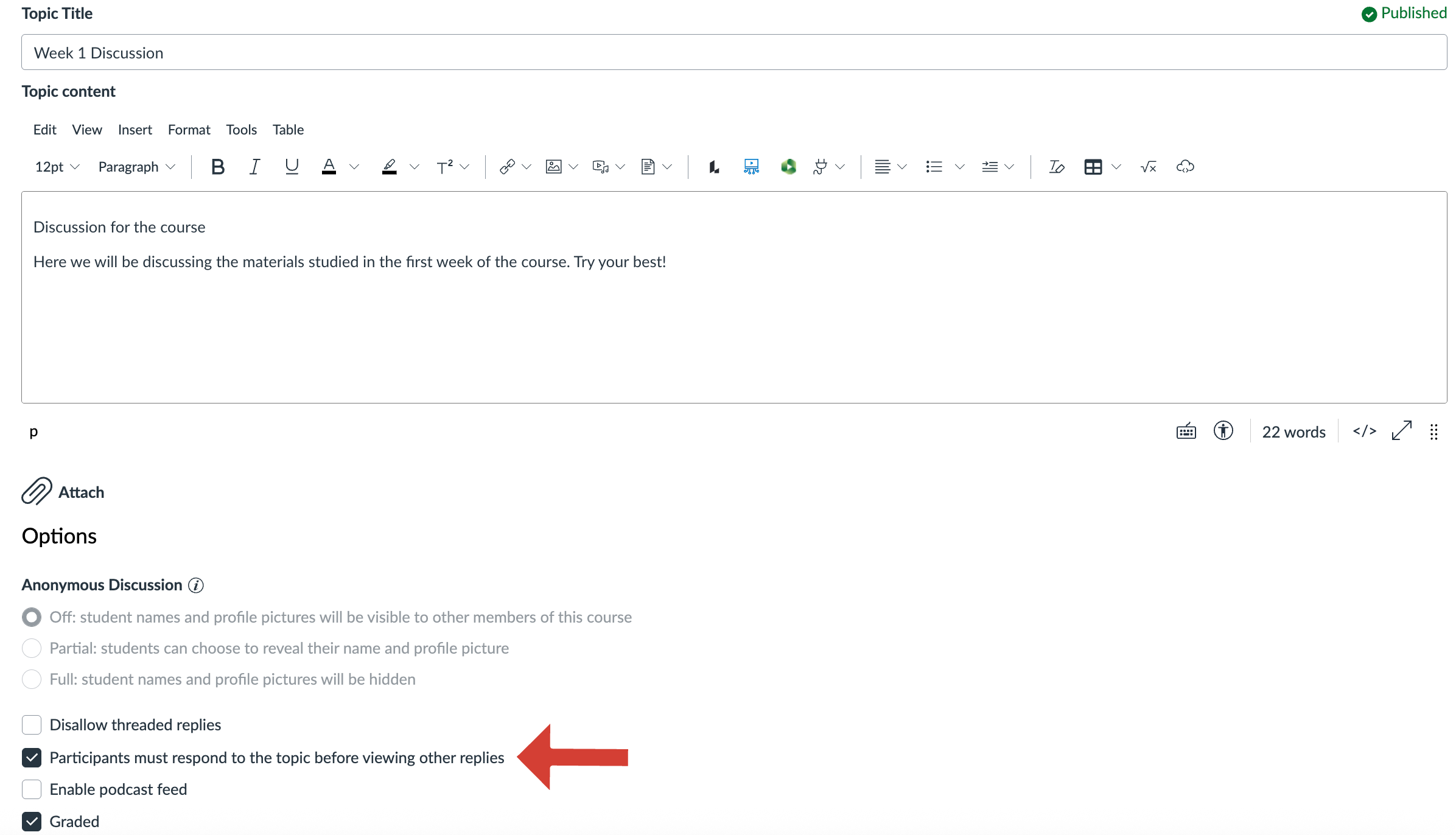 reply for discussions