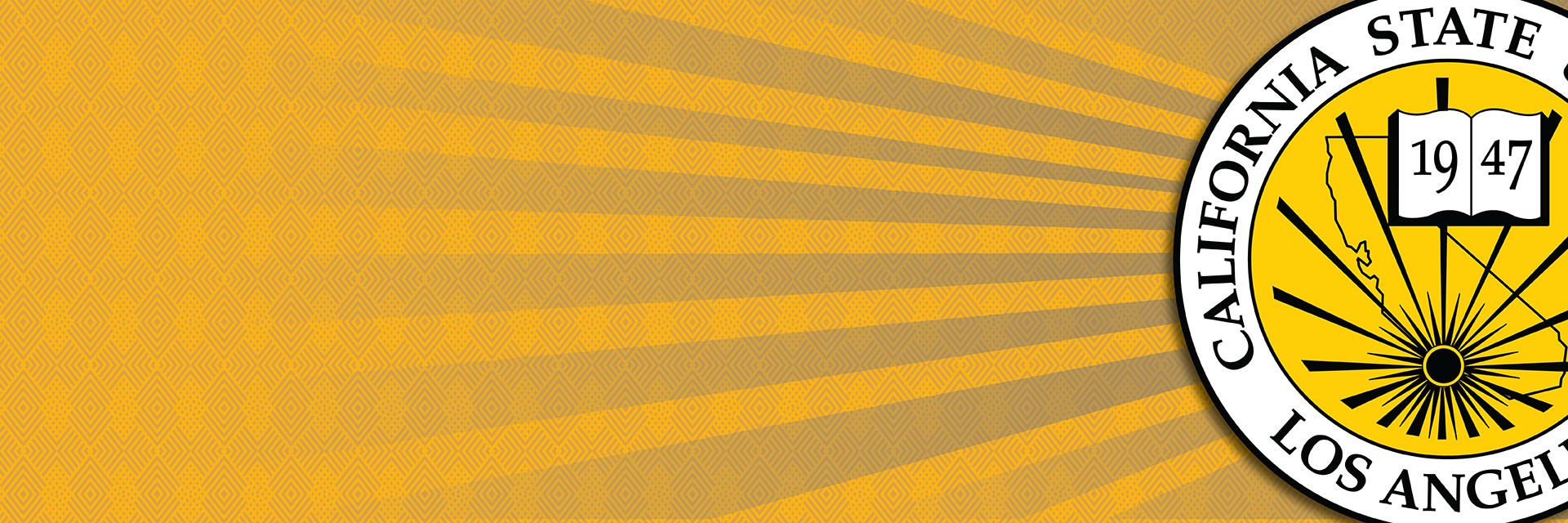 Commencement web banner with seal