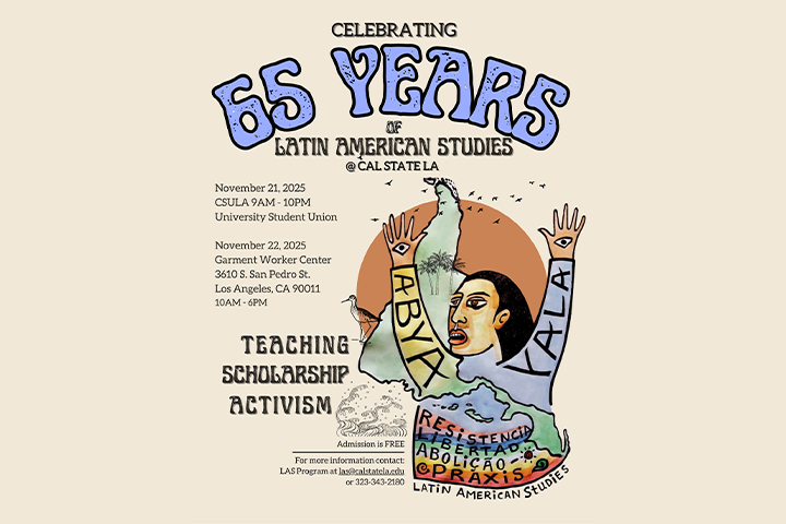 65 Years Celebration of Latin American Studies Flyer