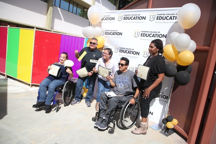 Group of students posing for a picture