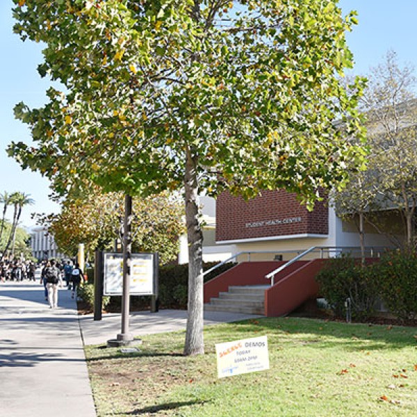 A picture of the Cal State LA Student Health Center