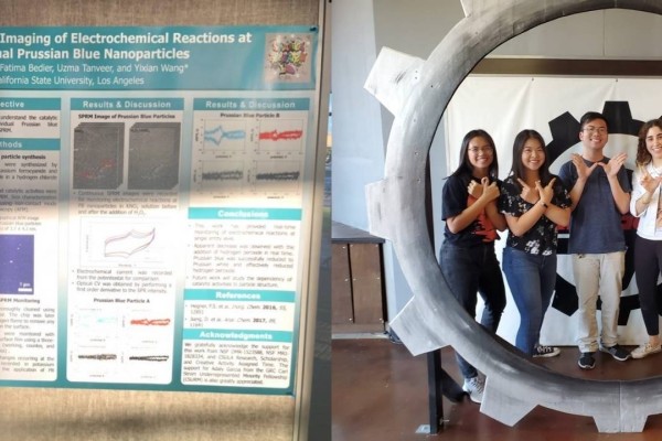 Adaly Garcia, Wang lab group