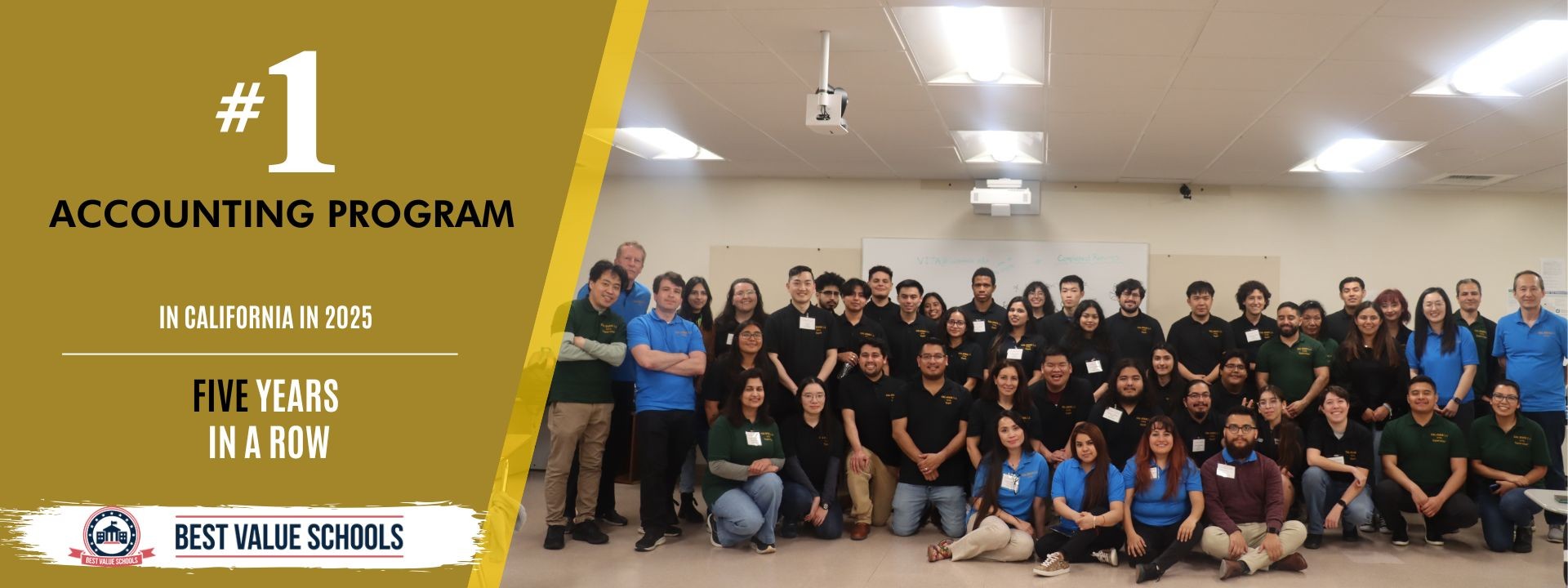 No 1 accounting program in california