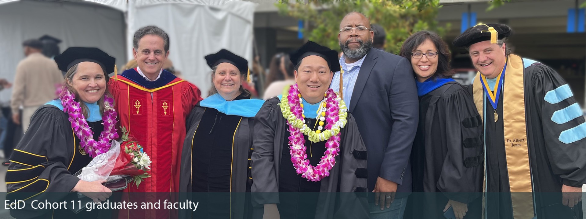 EdD 11 graduates and faculty