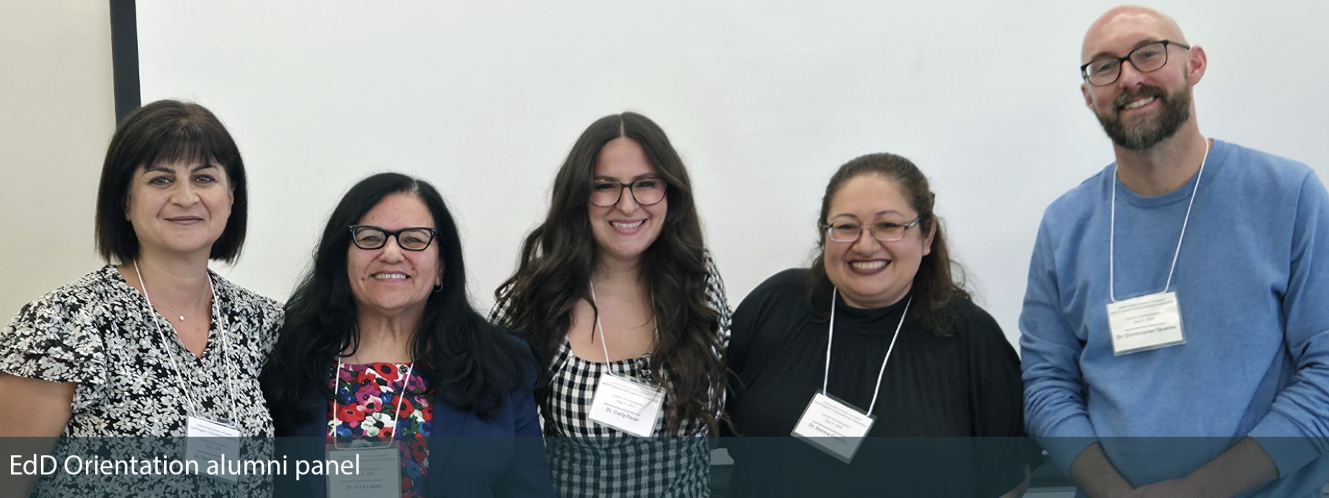 EdD Orientation alumni panel